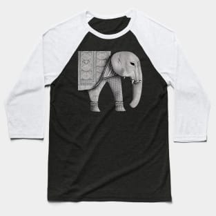 Elephant Byzantine style Baseball T-Shirt